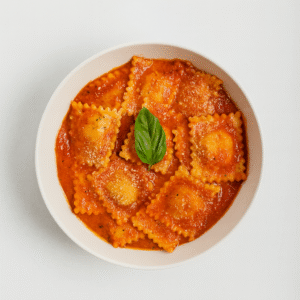 רביולי גבינות ברוטב נפוליטנה