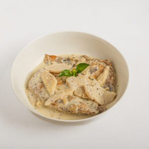 chicken breast with cream and mushrooms